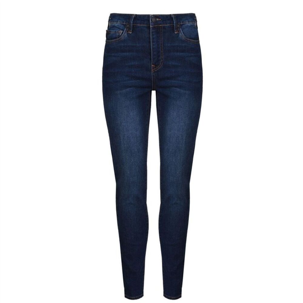 True Religion Girls Halle Skinny Jeans / Dark Blue